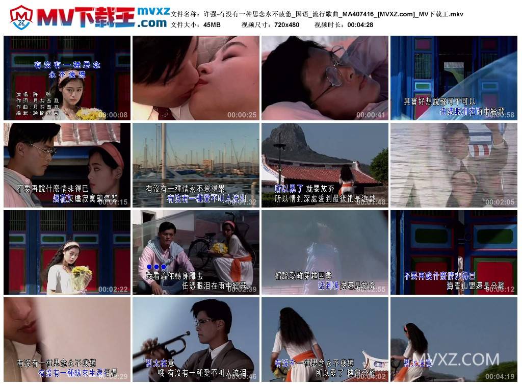 许强-有没有一种思念永不疲惫_国语_流行歌曲_MA407416